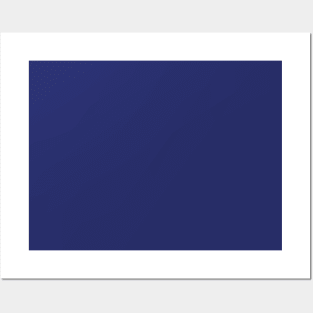 Navy Blue | Plain Blue | Solid Blue | Solid Color | Posters and Art